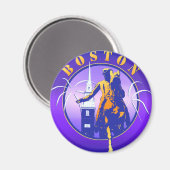 Boston Magneet (Voorkant / Achterkant)