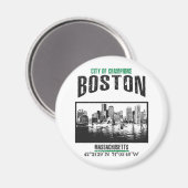 Boston Magneet (Voorkant / Achterkant)