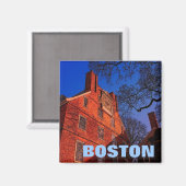 Boston Magnet Magneet (Voorkant / Achterkant)