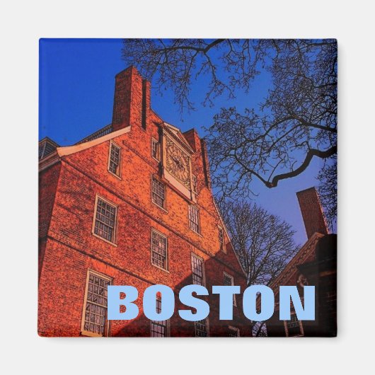 Boston Magnet Magneet (Voorkant)