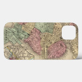 Boston Map door Mitchell Case-Mate iPhone Case (Achterkant (horizontaal))