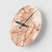 Boston Map Ronde Klok (Hoek)