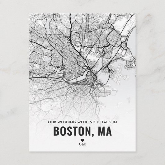 Boston Mariage Weekend Details Carte de boîtier (Devant)