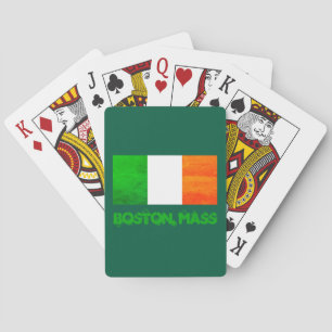 Boston, Mass Shamrock Traditions - Iers Pokerkaarten