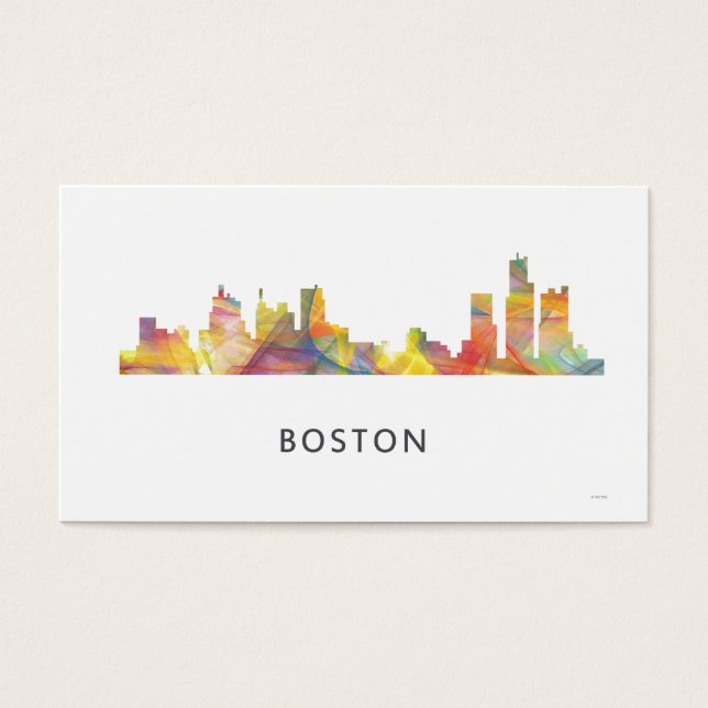 BOSTON MASS. SKYLINE WB1- (Devant)