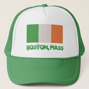 Boston, Mass Trots op Ierse Erfgoed - Vlag Trucker Pet