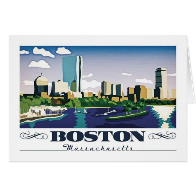 Boston, Massachusetts (Devant horizontal)