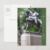 Boston, Massachusetts #1 Carte postale (Devant / Derrière)