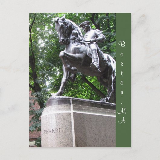 Boston, Massachusetts #1 Carte postale (Devant)