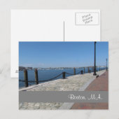 Boston, Massachusetts #2 Carte postale (Devant / Derrière)