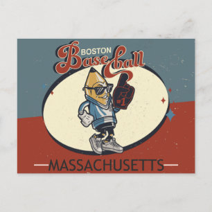  Boston, Massachusetts Baseball Briefkaart