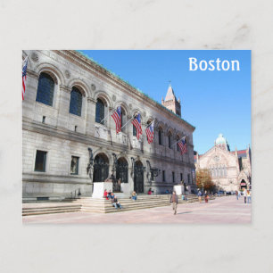 Boston Massachusetts Briefkaart