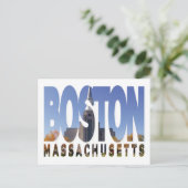 Boston, Massachusetts Briefkaart (Staand voorkant)