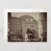 Boston, Massachusetts Briefkaart (Voorkant / Achterkant)