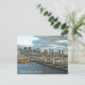 Boston, Massachusetts Briefkaart (Staand voorkant)