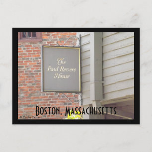 Boston, Massachusetts Briefkaart