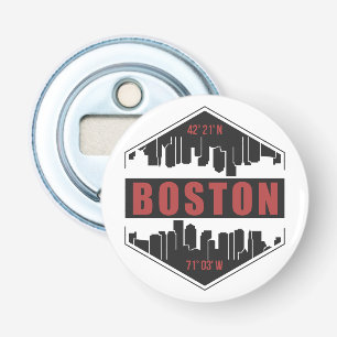 Boston Massachusetts Button Flesopener