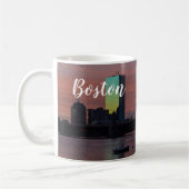 Boston Massachusetts Café Mug (Gauche)