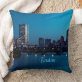 Boston Massachusetts City Skyline Kussen (Deken)
