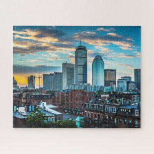 Boston Massachusetts City Skyline Travel Photo Legpuzzel