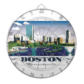 Boston, Massachusetts Dartbord (Voorkant)