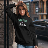 Boston Massachusetts Est. 1630 Funny Travel Hoodie
