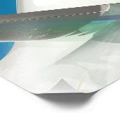 Boston Massachusetts  flight poster (Hoek)