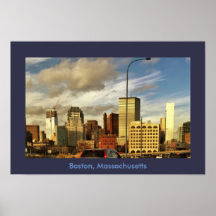 Boston Massachusetts Foto Poster