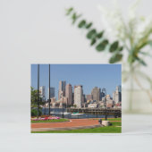 Boston Massachusetts, Harbour & Skyline Briefkaart (Staand voorkant)