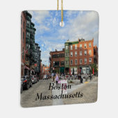 Boston Massachusetts Keramisch Ornament (Rechts)