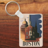 Boston, Massachusetts Paul Revere's Ride Sleutelhanger (Voorkant)