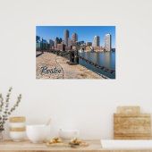 Boston Massachusetts Poster (Keuken)