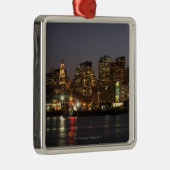 Boston, Massachusetts skyline 4 Metalen Ornament (Rechts)