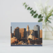 Boston, Massachusetts skyline 5 Briefkaart (Staand voorkant)