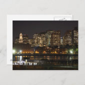 Boston, Massachusetts skyline 6 Briefkaart (Voorkant / Achterkant)