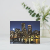 Boston, Massachusetts skyline Briefkaart (Staand voorkant)