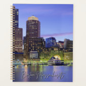 Boston Massachusetts Skyline Calendrier Planificat (Devant)