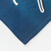 Boston Massachusetts Skyline Fleece Deken (Hoek)