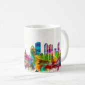 Boston Massachusetts Skyline Koffiemok (Voorkant rechts)