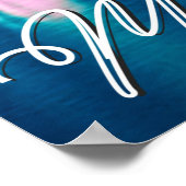 Boston Massachusetts Skyline Poster (Hoek)