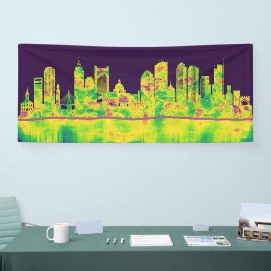 Boston Massachusetts Skyline Spandoek (Beurs)