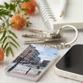 Boston Massachusetts Sleutelhanger (Voorkant Rechts)