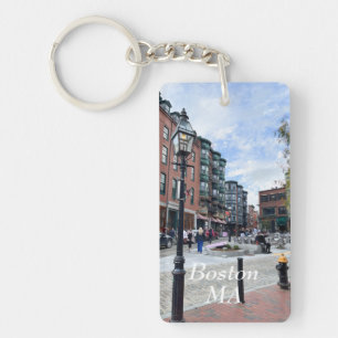 Boston Massachusetts Sleutelhanger