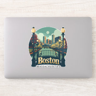 Boston Massachusetts Sticker