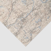 Boston, Massachusetts Tissuepapier (Detail)