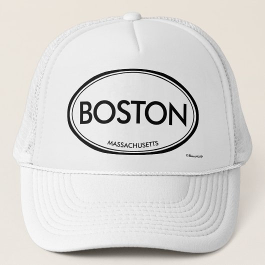 Boston, Massachusetts Trucker Pet (Voorkant)