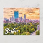 Boston, Massachusetts, Verenigde Staten Briefkaart (Voorkant)