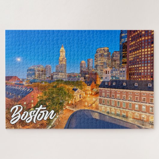 Boston, Massachusetts, Verenigde Staten Legpuzzel (Horizontaal)
