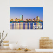 Boston, Massachusetts, Verenigde Staten Poster (Keuken)