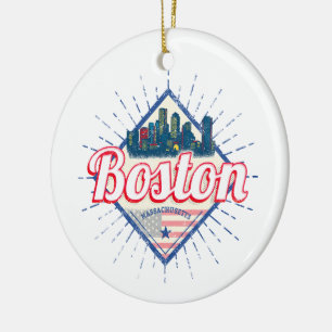 Boston Massachusetts Verenigde Staten  Verenigde S Keramisch Ornament